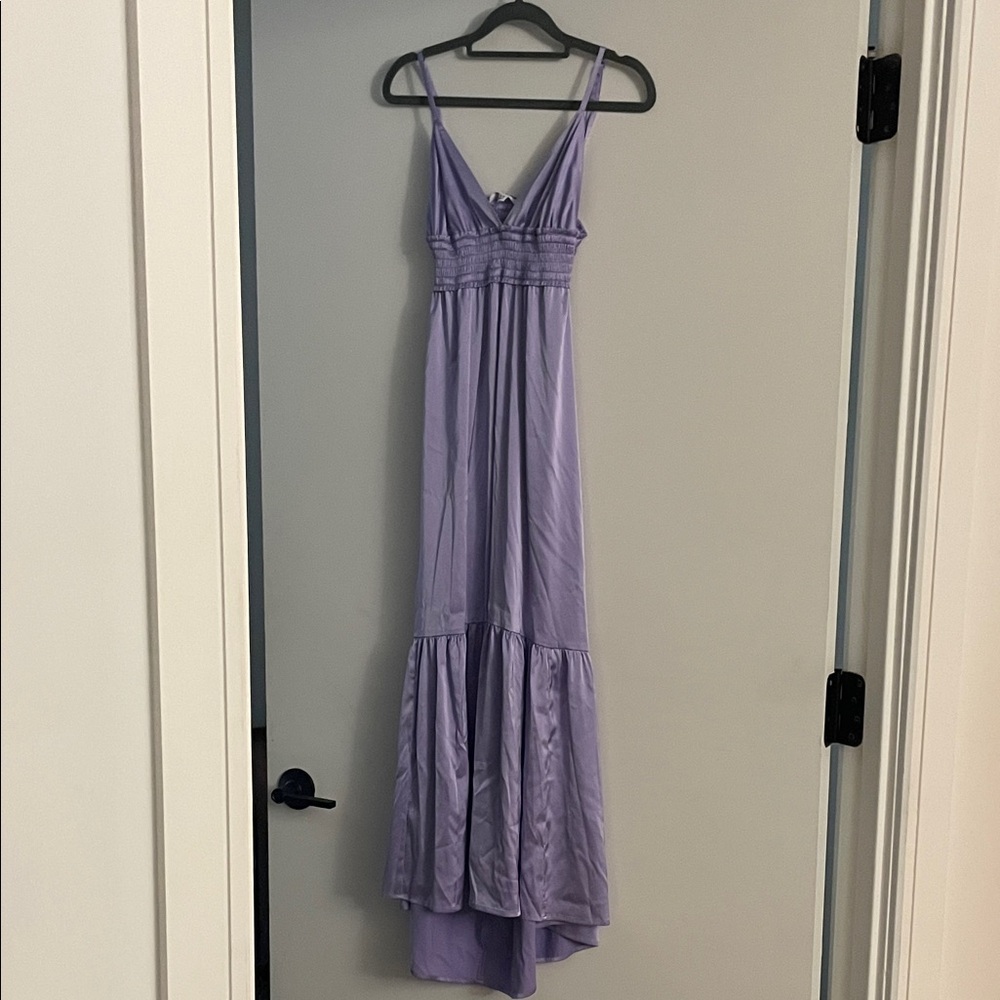 Steve Madden Elegant Lavender Maxi Dress